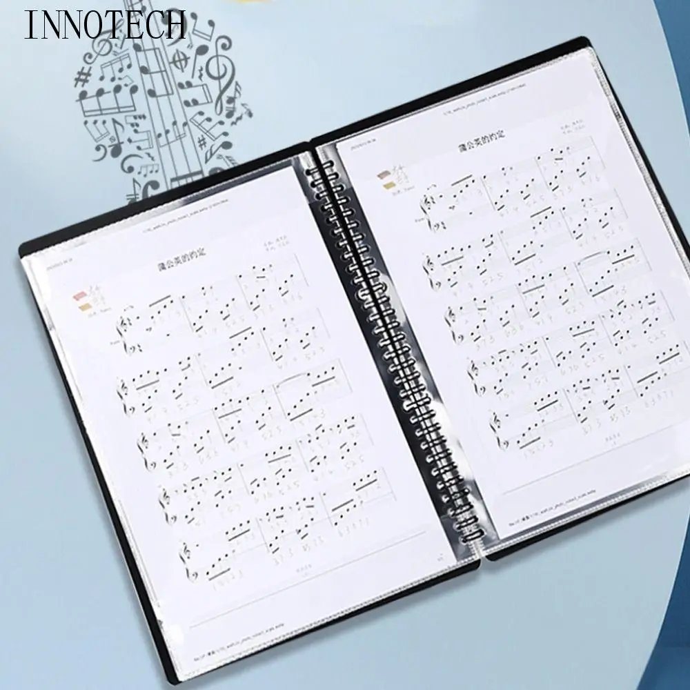 

Multi-purpose A4 Sheet Music Folder Creative Durable Loose Leaf Notebook Fashionable Waterproof Budget Binder Student