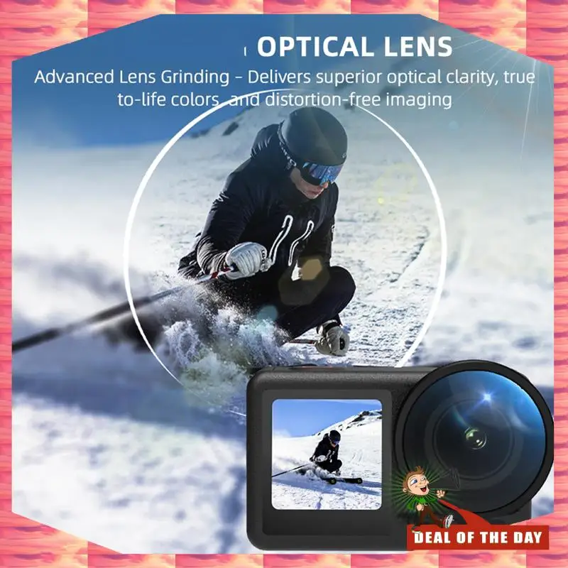 24-Hour Delivery Wide-Angle Lens For Action 5Pro Filter For Action5pro External Wide-Angle Lens To Expand Viewing Angle