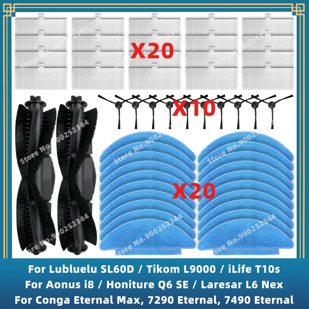 Compatible For Lubluelu SL60D / Tikom L9000 / iLife T10s / Aonus i8 / Honiture Q6 SE / Laresar L6 Nex / Conga Eternal Max Parts