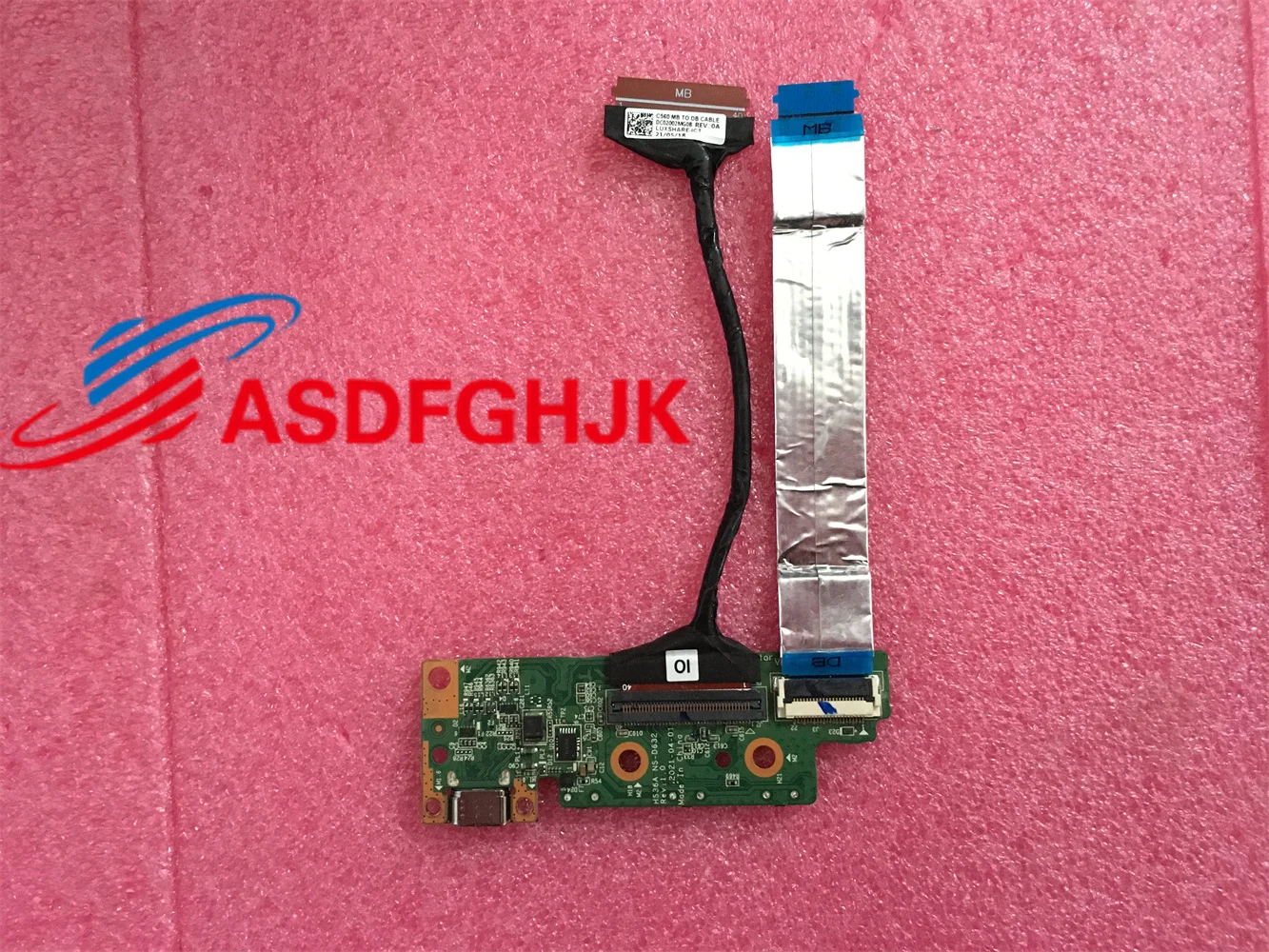 

For Lenovo IdeaPad Flex 5 Chromebook-13ITL6 82M7 USB Board w/ IO Cable NS-D632