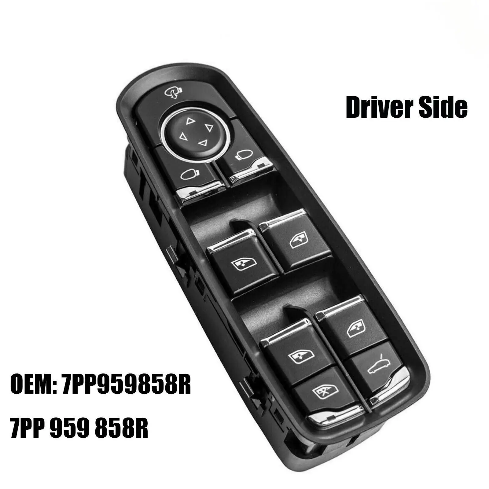 

Car Electric Window Regulator Switch OEM: 7PP959858R For Porsche Cayenne 92A/Macan 95B/Panamera 970 Window Regulator Switches