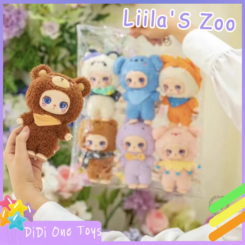 

Genuine Liila V2 Vinyl Doll Blind Box Liila'S Zoo Serise Backpack Pendant Dolls Room Decoration Toy Mystery Box Christmas Gifts