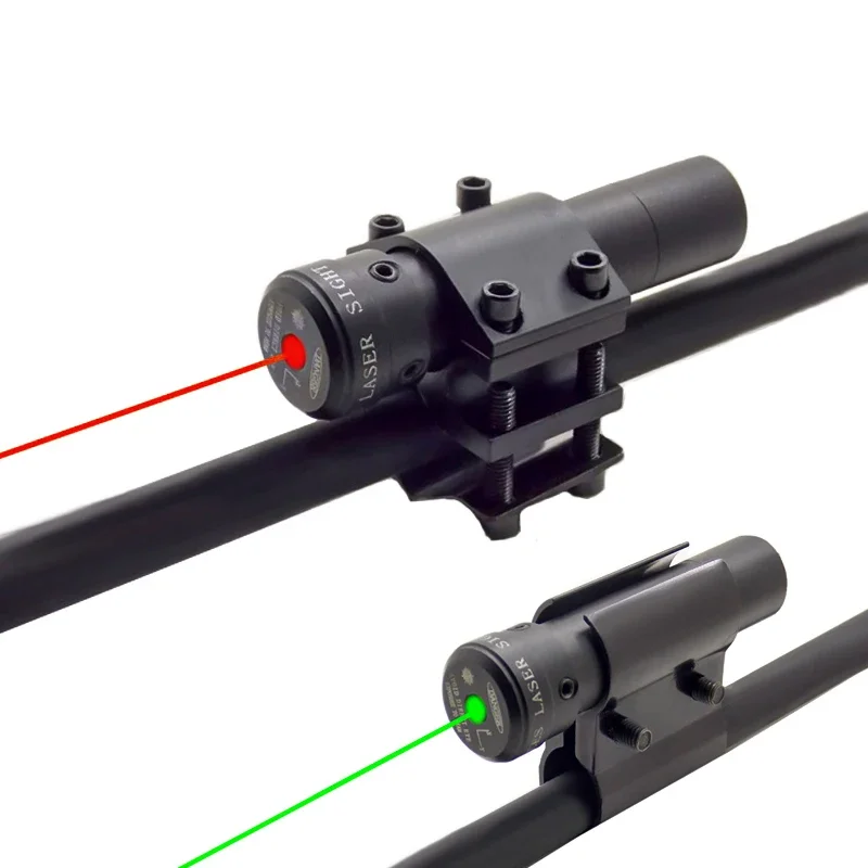 

AR15 Rifle Laser Green Sight Metal Green Laser Seed Night Vision Sniper Aiming Adjustable Anti-vibration Hunting Laser Sight