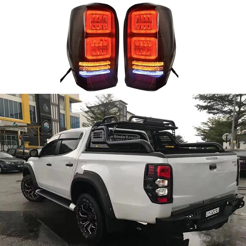 

Tail Light Side Rear Brake Reverse Stop Lamp Car Accessories Fit For Mitsubishi L200 Triton 2019 2020 Smoke Taillight