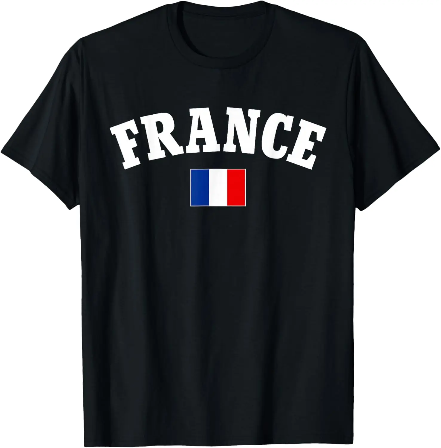 French Flag Funny Men Women Kids France T-Shirt 100% Cotton Trendy Y2K Short-Sleeve Tee-Soft, Quick-Drying, Moisture-Wicking;
