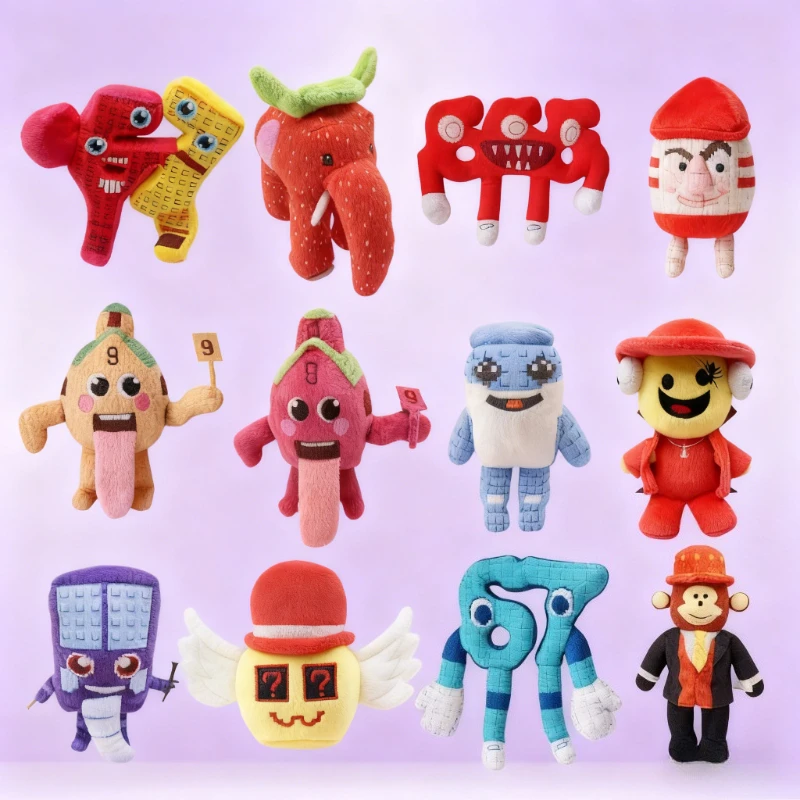 2025 Hot 25cm Steal a Brainrot Game Plush Doll Toy Cartoon Cute Soft Chuy Peluche Room Decoration Plush Doll Toy For Kid Gift