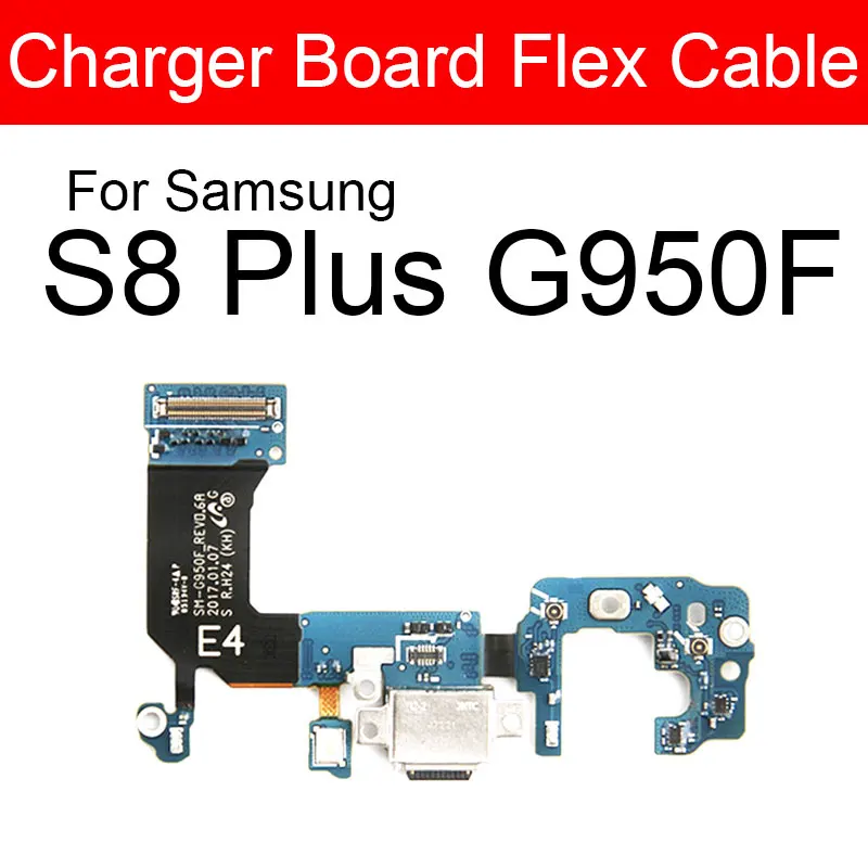 USB Charger Port Connector Board For Samsung Galaxy S8 G950F G950N G950U G9500 Charging Jack Port Board Replacement Repair