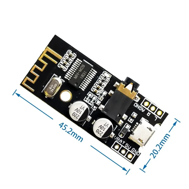 MH-MX8 M18 M28 M38Wireless Bluetooth Audio Module 4.2 Stereo Lossless High Fidelity HIFI DIY Modification