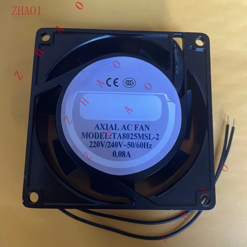 

Z for CNDF AXIAL AC FAN TA8025MSL-2 220V/240V 0.08A 8cm cooling fan