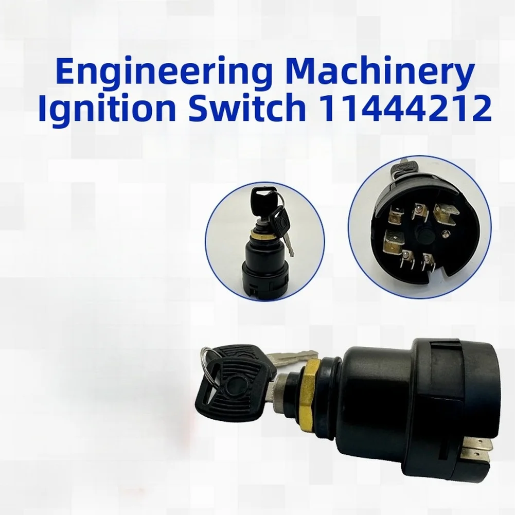 Engine Start Switch 11444212 For Construction Equipment Models 60 65 85 135 210 Robust Ignition System Replacement Part