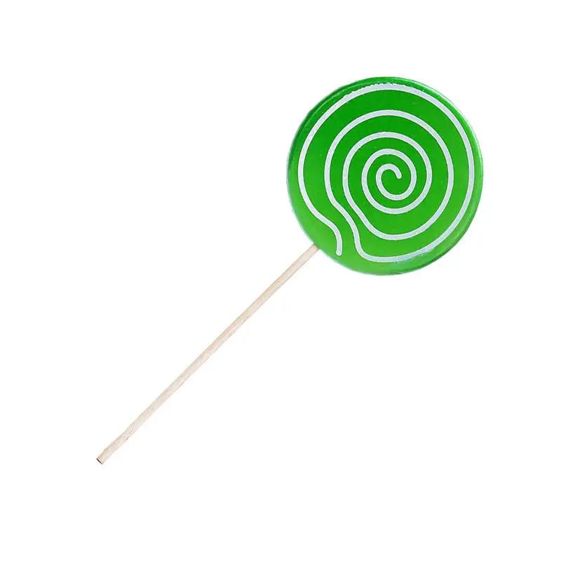 1pc Giant Lollipop Prop Large Lollipop Models Simulation Food Theme Photo Props Photography Decoration For Kids Green