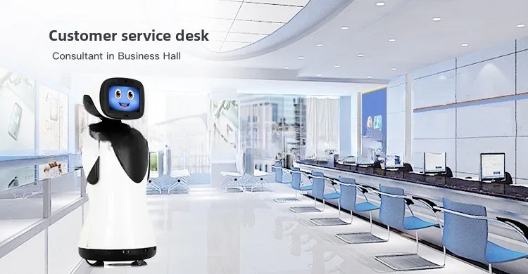 P3 commercial intelligent service voice interaction robot dancing drainage answer