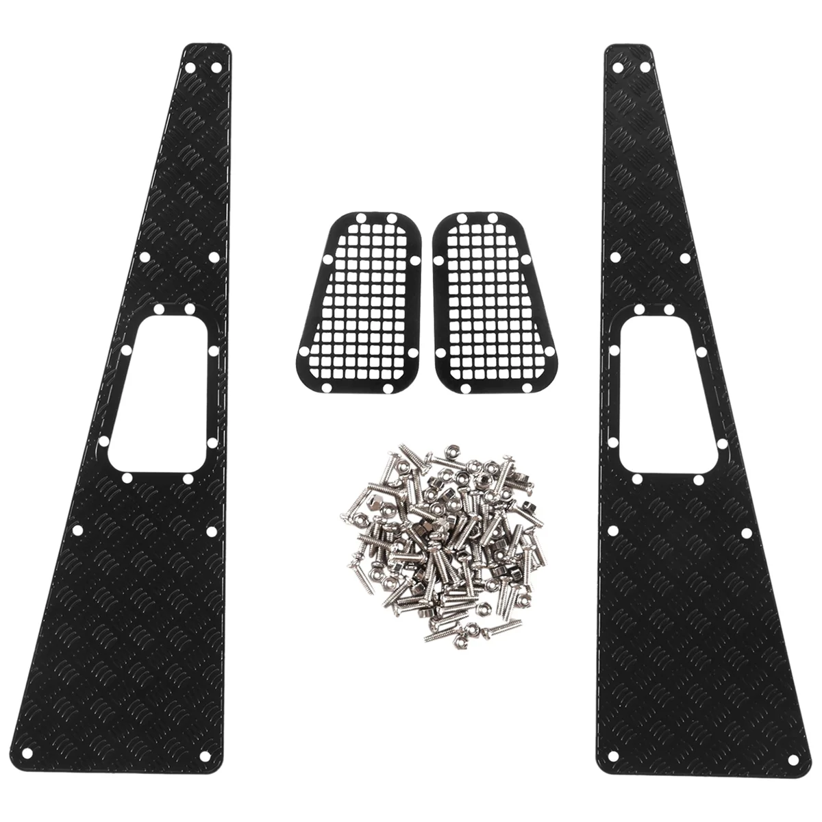 TOP Metal Anti-Skid Plate Intake Grille for Traxxas TRX-4 TRX4 Defender 1/10 RC Crawler Upgrade Parts Accessories