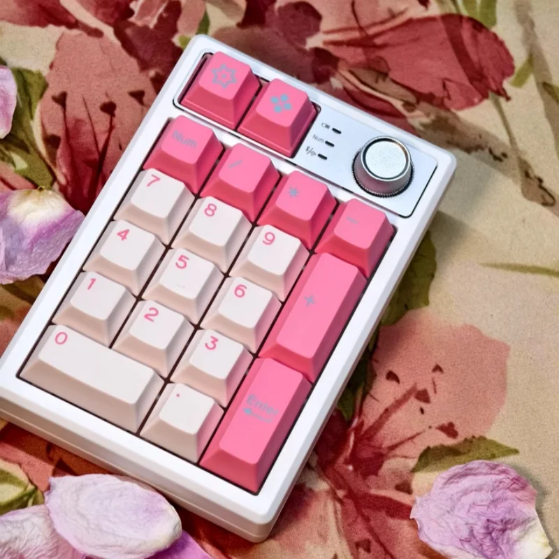 Keycool K19 wireless digital mechanical keyboard Bluetooth numeric knob small keyboard HIFI smooth GASKET gaming office keyboard