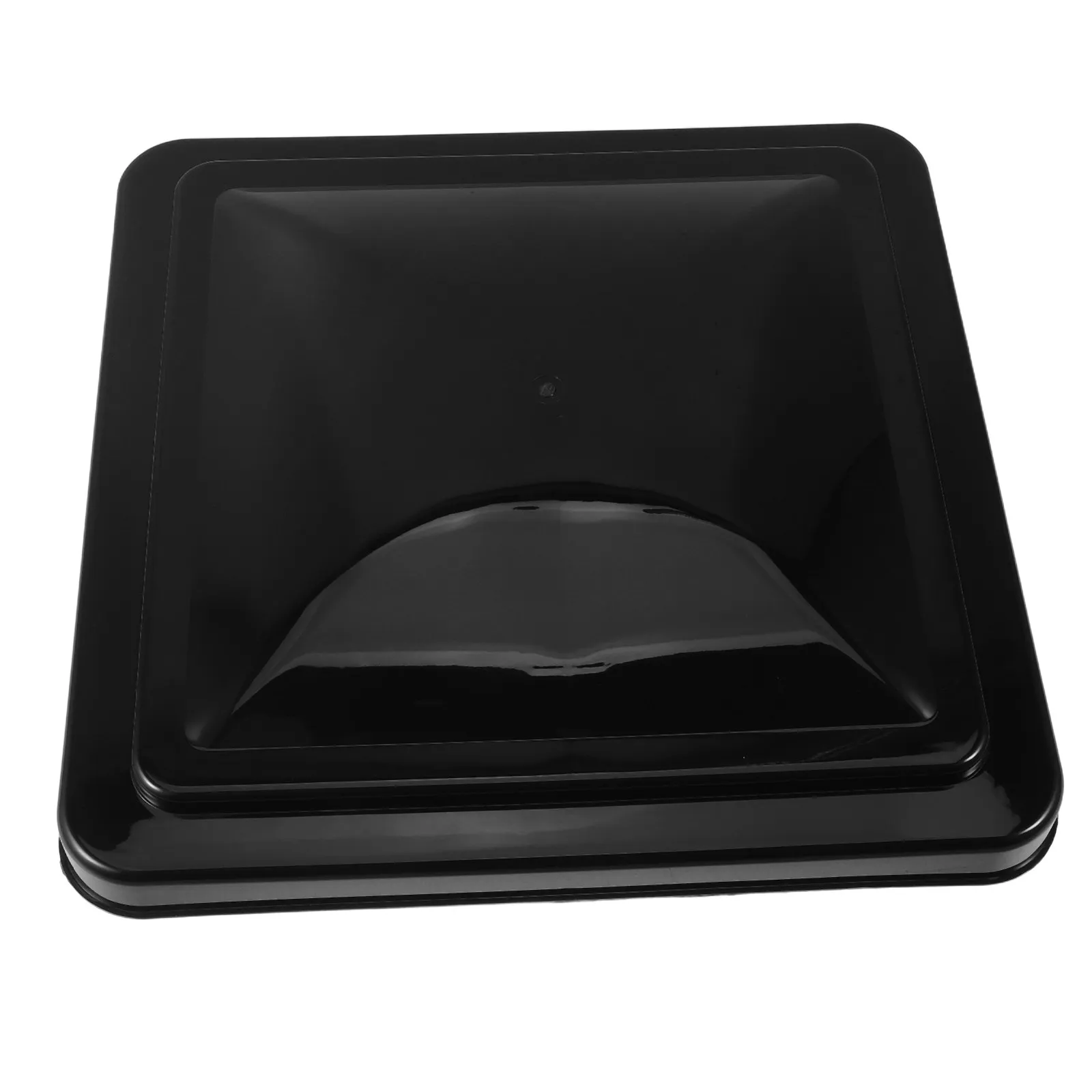 Rv Roof Vent Cover 14 Inch Plastic Replacement Lid Black Trailer Camper Ventilation Dome Vent Cap for Travel Trailer