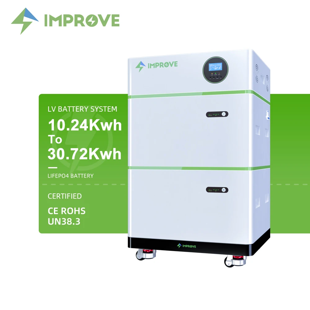 Solar Battery Storage 10Kwh 20kwh 30kwh Lifepo4 Battery 48V 51.2V 200ah Lithium Battery With Inverter for Home Solar System view 4