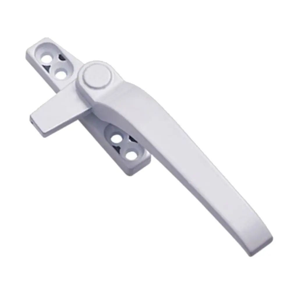 Professional Open Door Window Handle With Lock Right/Left Hand Window Lock Handle Aluminum Alloy Black/White Casement