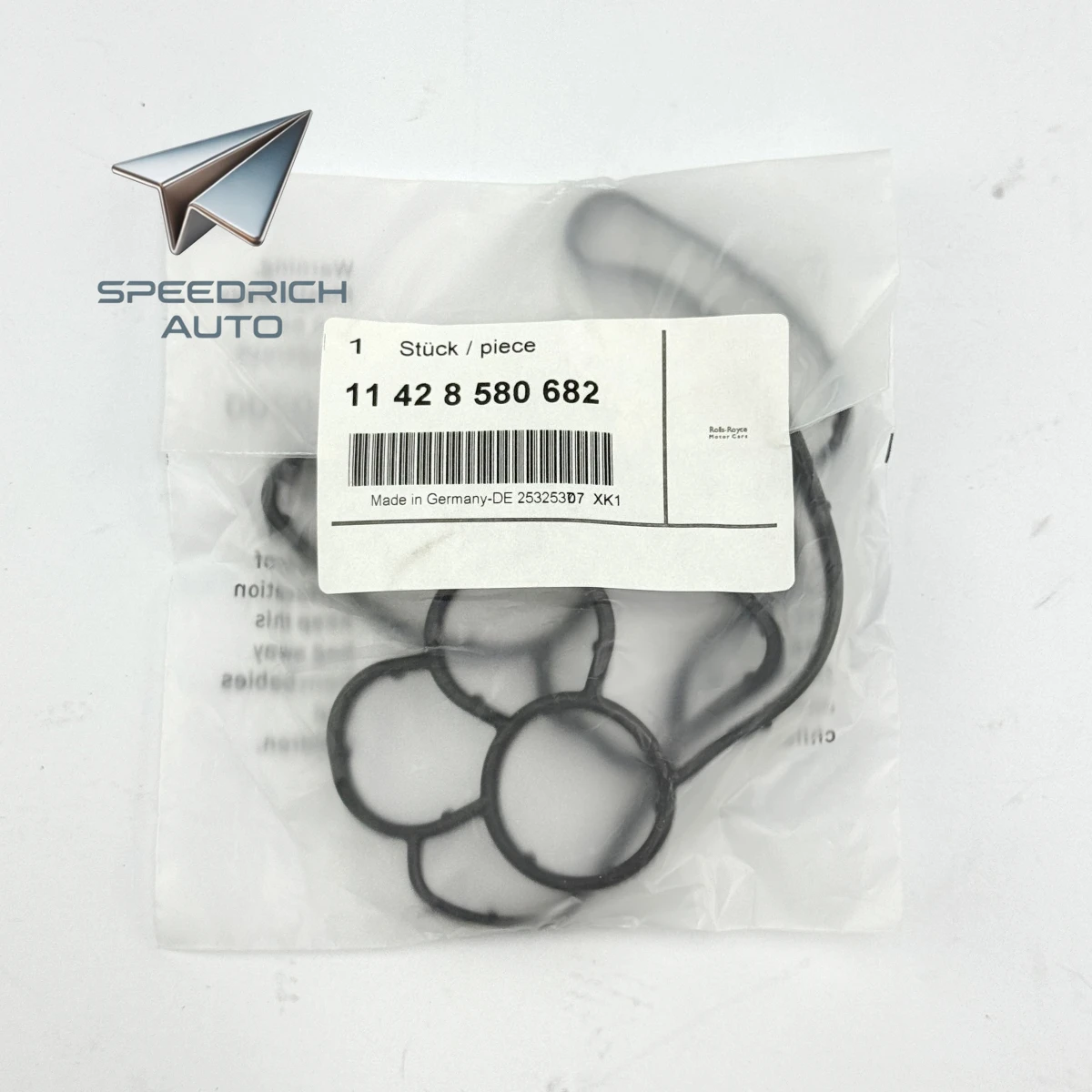 

11428580682 11428511980 Уплотнительные элементы для BMW 1/2/3/4/5/6 серии, 4 серии F36 Gran Coupé LCI, MINI R56 LCI, R56 LCI