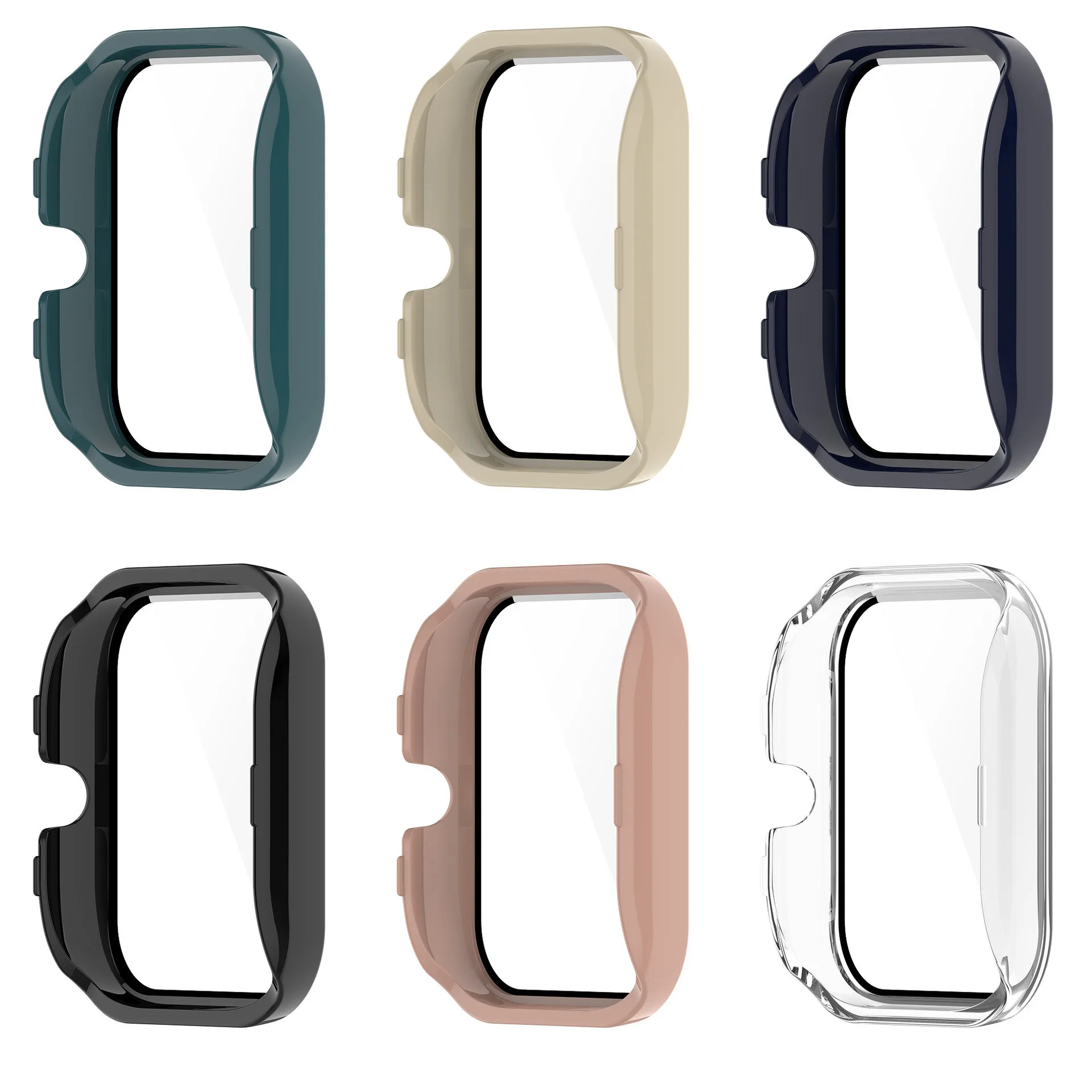 Pokrowiec ochronny na komputer Huami Amazfit GTS 4 Mini pełna ochrona ekranu pokrowiec na szkło hartowane