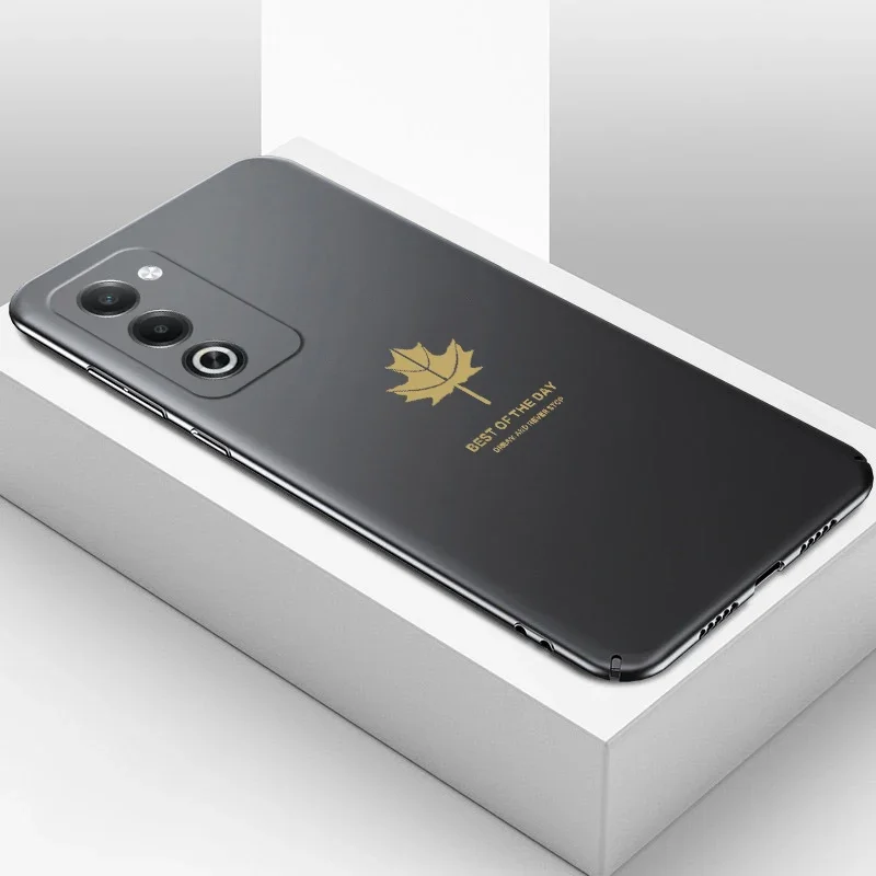 

Auroras For OPPO A5 5G A5X Cover Luxury Maple Leaf Silicone TPU Soft Case For OPPO A5 4G/5G A5X Phone Case Funda Capa