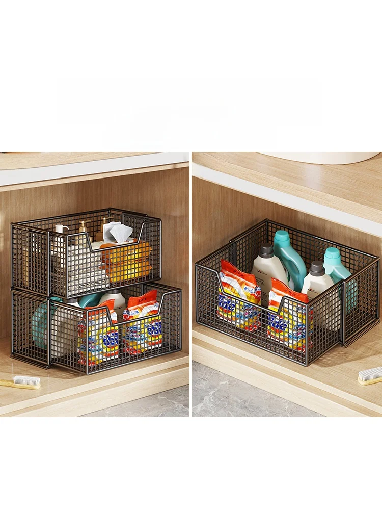 Bathroom Sink Storage Rack Pull out Drawer Toilet Paper Shelf Bathroom Cabinet Organizer Stainless Steel Toilet Storage view 5