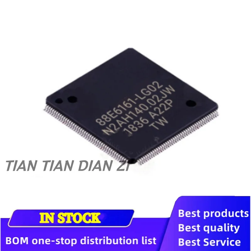 1pcs/lot 88E6161-LG02 88E6161-A2-LGO2C000 QFP216 ic chips in stock