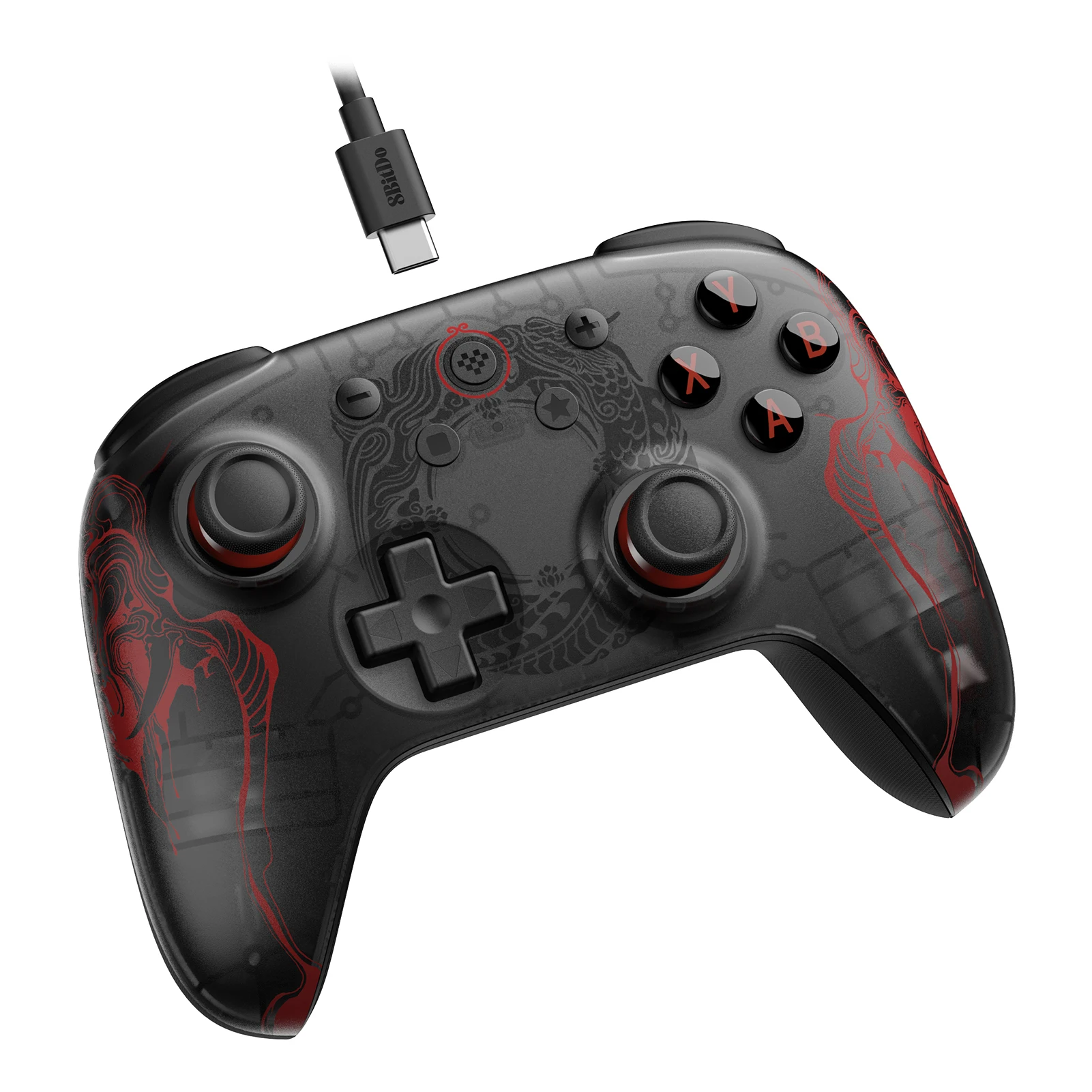 8BitDo Ultimate 2C Black Myth : Wukong Wired Gaming Controller for PC, Windows 10, 11, Raspberry Pi, Android