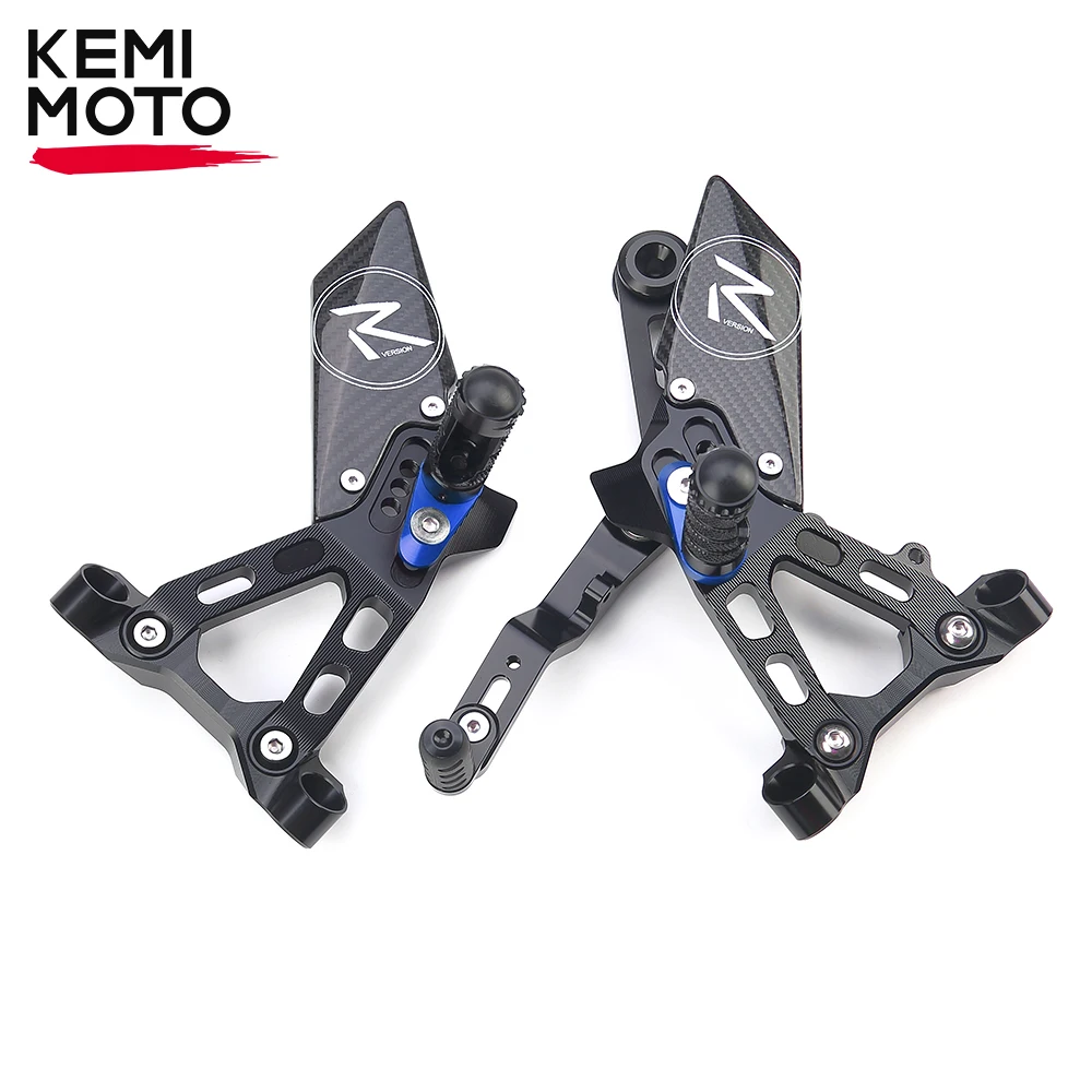 Para BMW S1000RR 2019 2020 2021 2022 clavijas de pie palanca de cambios Kit de freno juegos traseros Pedal de elevación accesorios traseros ajustables