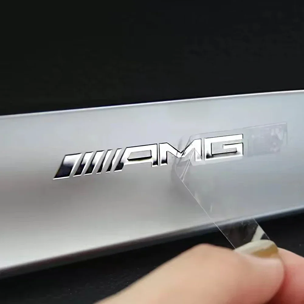 Metal emblem Auto Decor Decals Car Window Wiper Stickers For Mercedes Benz AMG W212 W204 W211W168 W213 W205 W210 W124