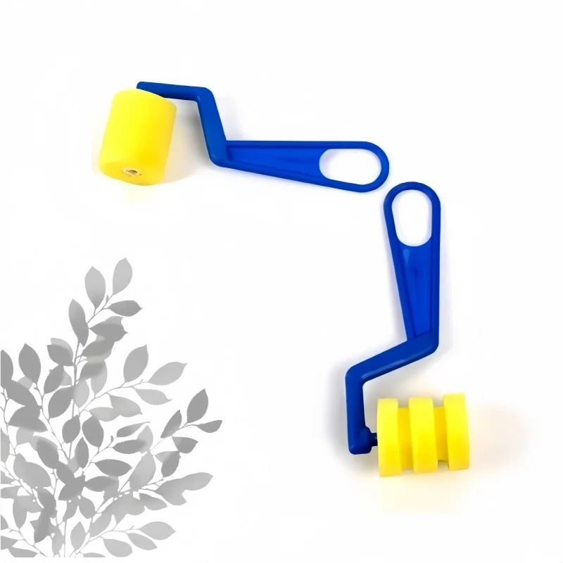 Doodle Painting Roller Sponge Brush - Educational Art Roller Sponge Painting Brush image 4