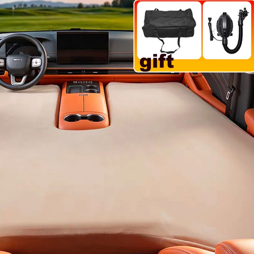 For GWM Haval H10 2026 Custom Car Air Mattress Vehicle Sleeping Cushion Portable Inflatable Bed With Air Pump Storage Bag