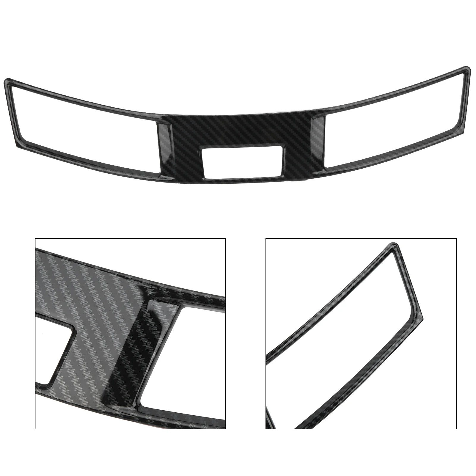 Center Console Middle Vent Outlet Frame Cover Trim Fit for  Navara Frontier NP300 2015‑2019 Middle Vent Outlet Frame
