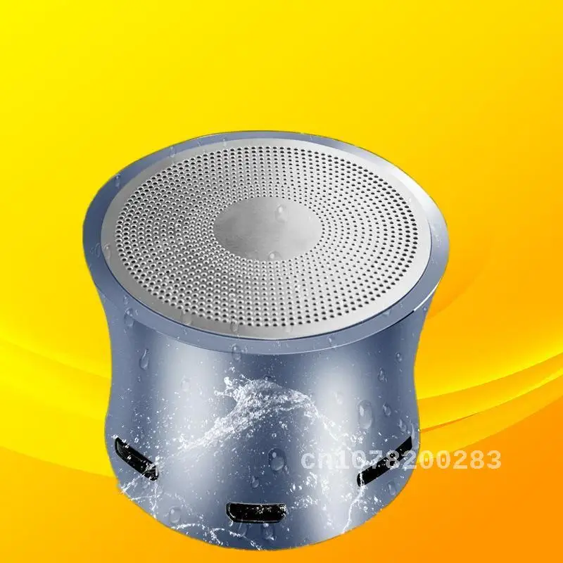 

EWA A109mini Metal Bluetooth Audio Outdoor Portable Card Small Steel Cannon Bluetooth Speaker Mobile Computers Speaker