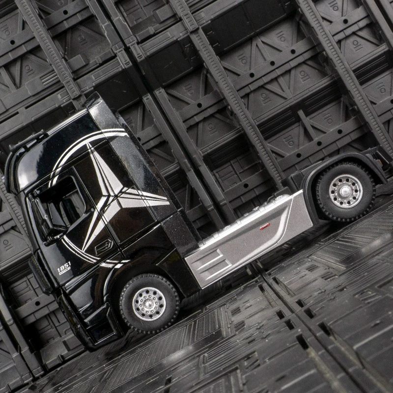 1:36 ACTROS LKW Modellauto aus Legierung, Druckguss & Spielzeugfahrzeuge, Metall-Automodell, Simulationssammlung, Spielzeuggeschenk