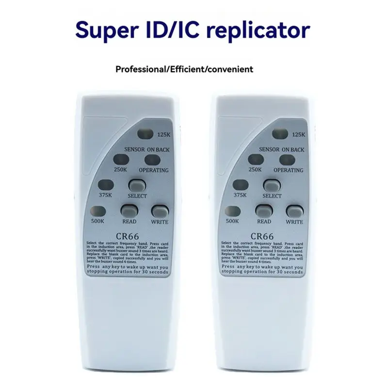LXYB18B RFID Smart Chip Reader Writer+5200 Keychain 125Khz ID Copier Duplicator ID Tags Programmer For EM4305 T5577 Handheld