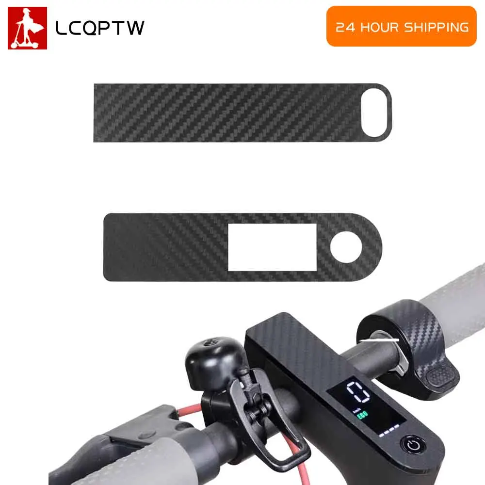 Roller PVC Schutz Film Zubehör Roller Zentrale Carbon Faser Aufkleber für Xiaomi M365 Pro Elektrische Roller Dashboard