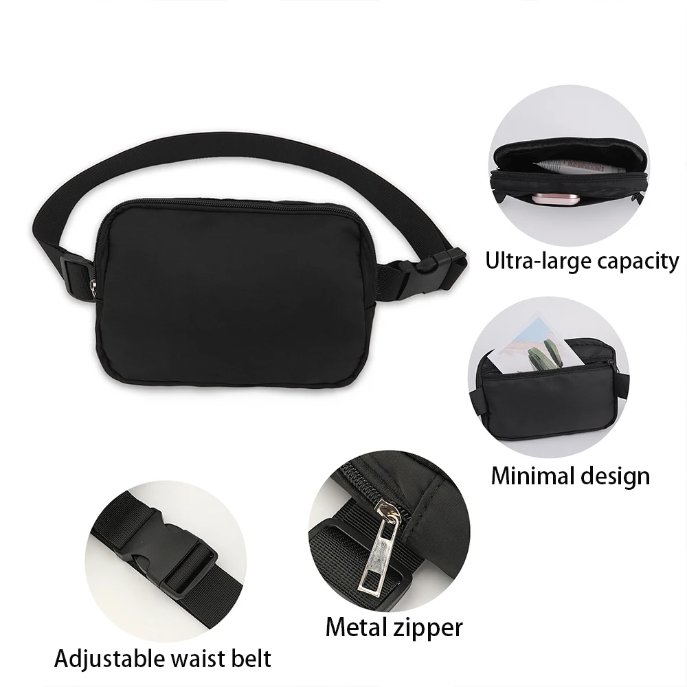 Men's and women's motorcycle waist bags outdoor sports waterproof breathable diagonal shoulder bags leisure travel belt bags image 3