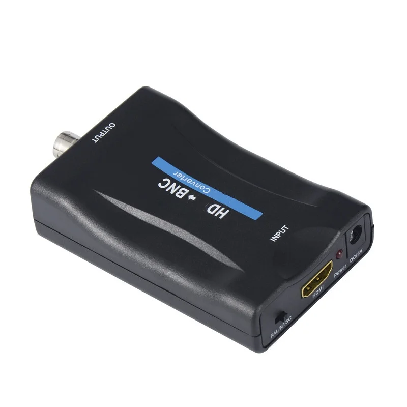 BNC To HDMI-compatible and HDMI-compatible to BNC Converter Display HD 1080P/720P Video Adapter Surveillance Monitor