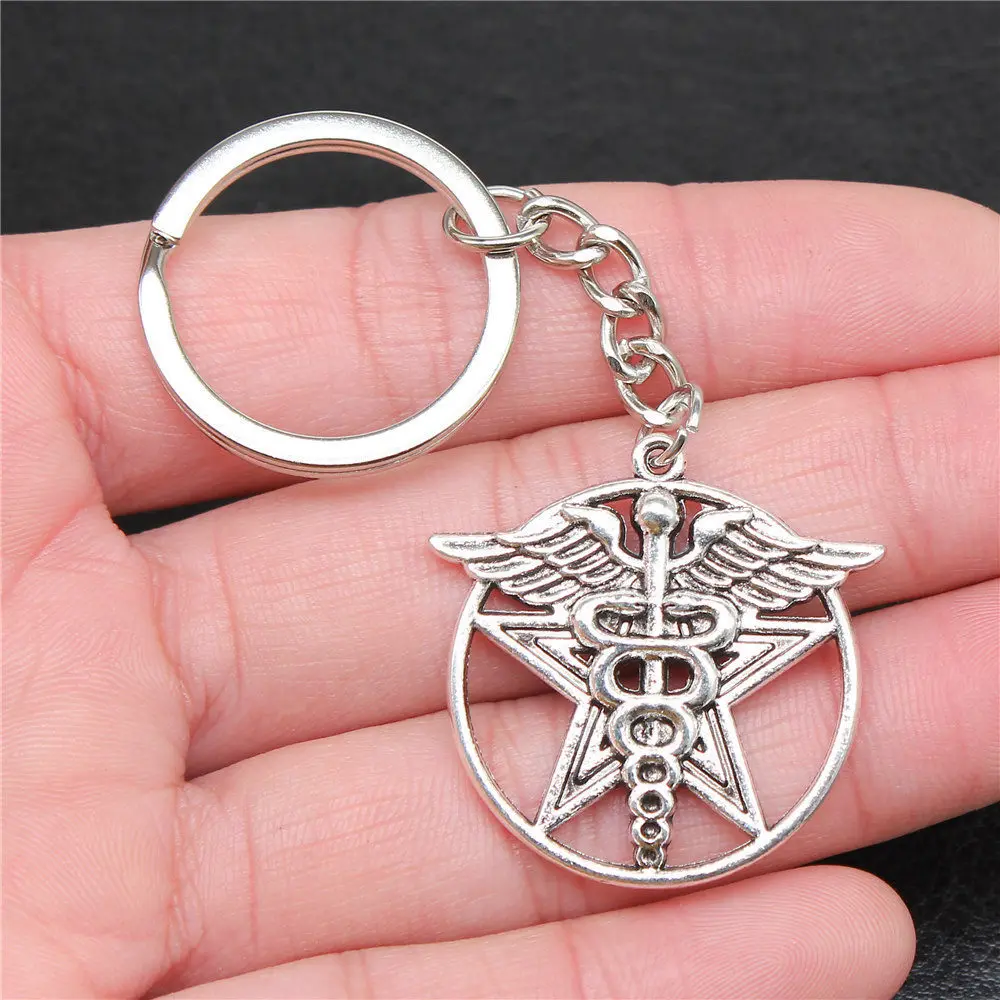 Dragon Snake Keychains 28mm Ring Ladies' Jewelry Birthday Vintage Clearance Sale Items