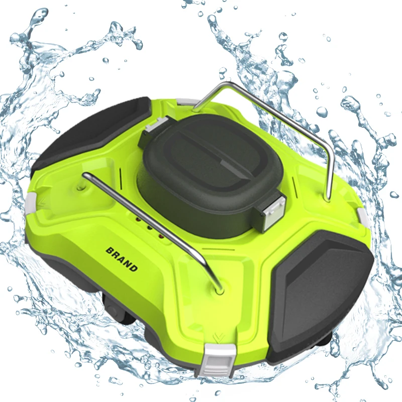 

Factory Direct Cordless Auto Robotic Swimming Pool Cleaner Robot Automatic Pool Vacuum Above Ground Pool Suction Side Cleaner