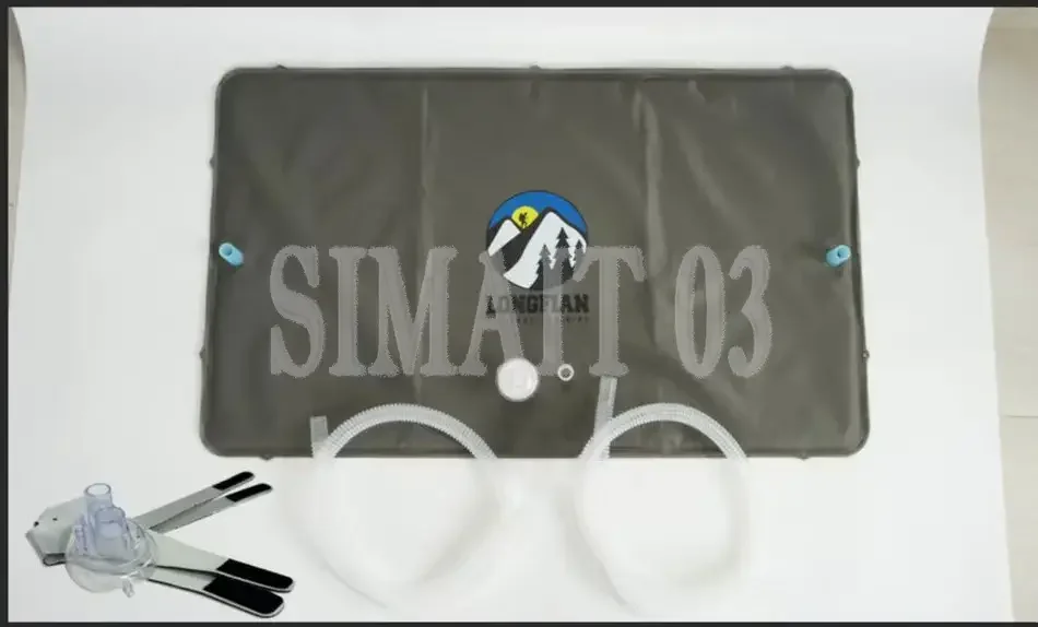 حزمة المولدات المضادة للصدمات لمرضى إصابة الحبل العمود الفقري وحقيبة خزان عازلة وقناع #5