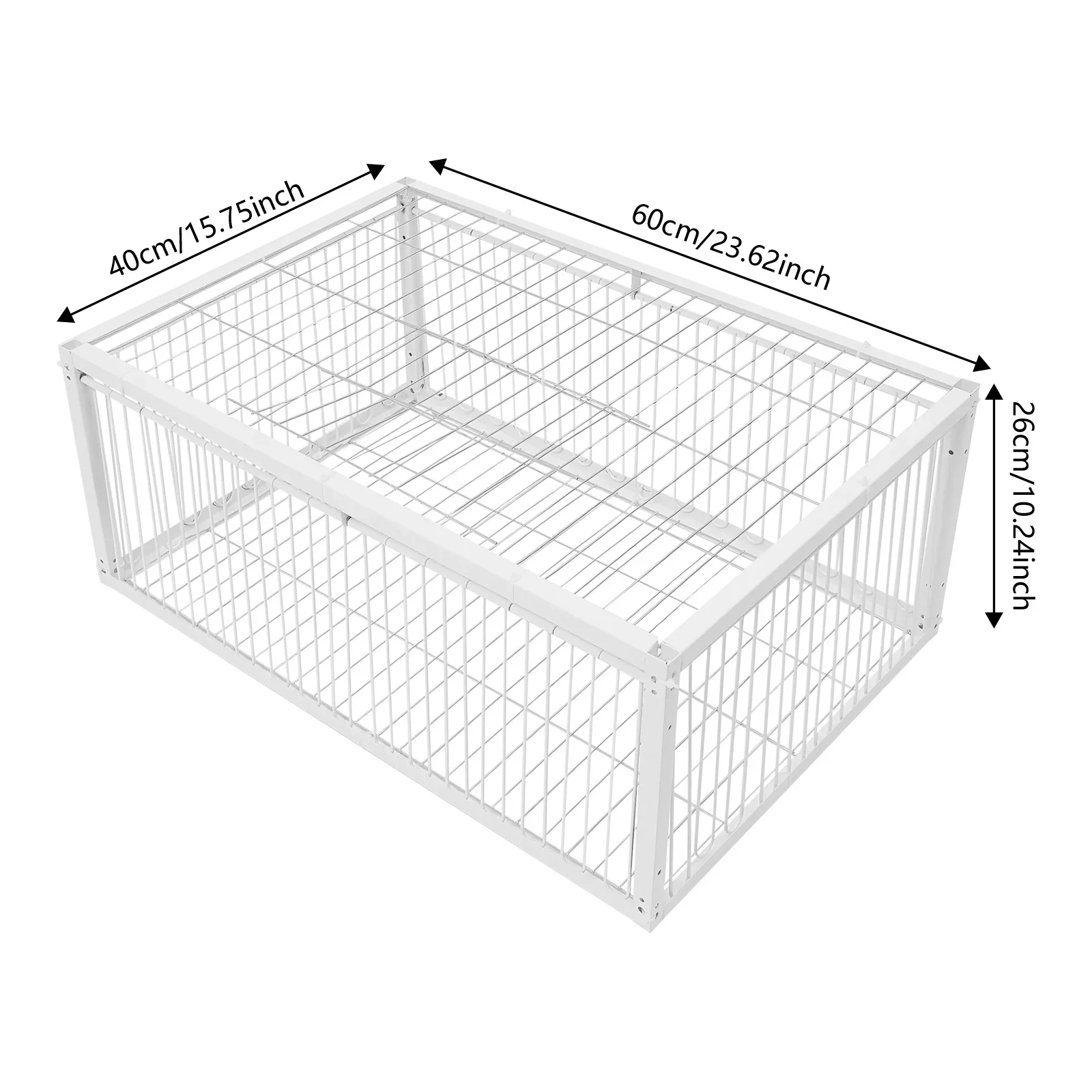 

Ловушка для голубей с защитой от побега, ловушка для живой охоты для маленьких птиц, железная клетка для курятника с 4-сторонним входом на открытом воздухе