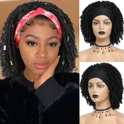 Soft Headband Hair Wigs Heat Resistant Cute Crochet Braided Wigs on Sale Clearance perruque femme Synthetic Wig High Quality Wig