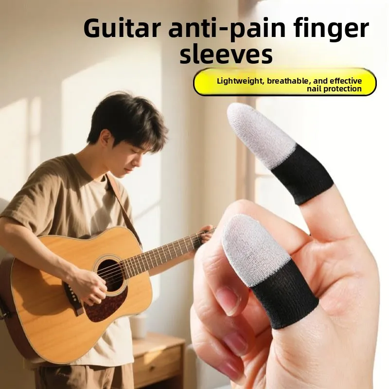 Guitar Practice Finger Protection Gloves Anti-Pain Special Gloves Ukulele Pipa Guqin Anti-Wear Hand Protection