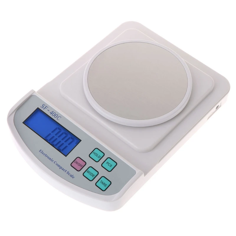 Precision LCD Digital Electronic Jewelry Scale Kitchen Balance Weight Gram Coffee Scale 500g/0.01g Lab Weight Milligram Scale