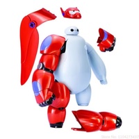 New Hot 16cm Cartoon Big Hero 6 Baymax Fat Man Anime Figure Toys Baymax Model Doll Pvc Action Figure Model Festival Xmas Gifts