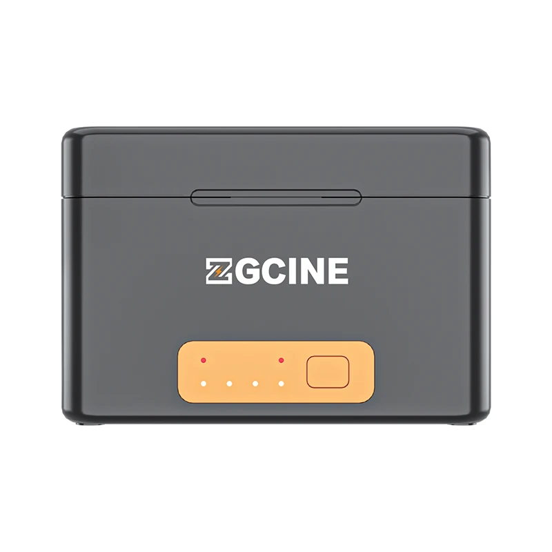 ZGCINE PS-G10 MINI 1750MAh แบตเตอรี่ที่ชาร์จความเร็วสูงกล่อง W/ชาร์จกรณีกล่องแบตสำรองบัตร TF สำหรับ GoPro Hero 10 9 8 7 6 5