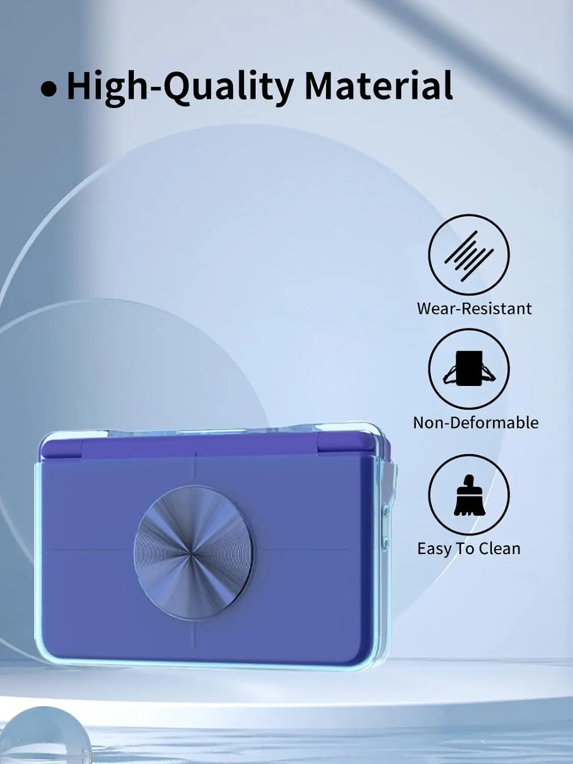 Przezroczyste etui na konsolę Retroid Pocket Flip 2, pełna ochrona TPU, odporne na wstrząsy i upadki, akcesoria do konsoli do gier. — zdjęcie produktu 7