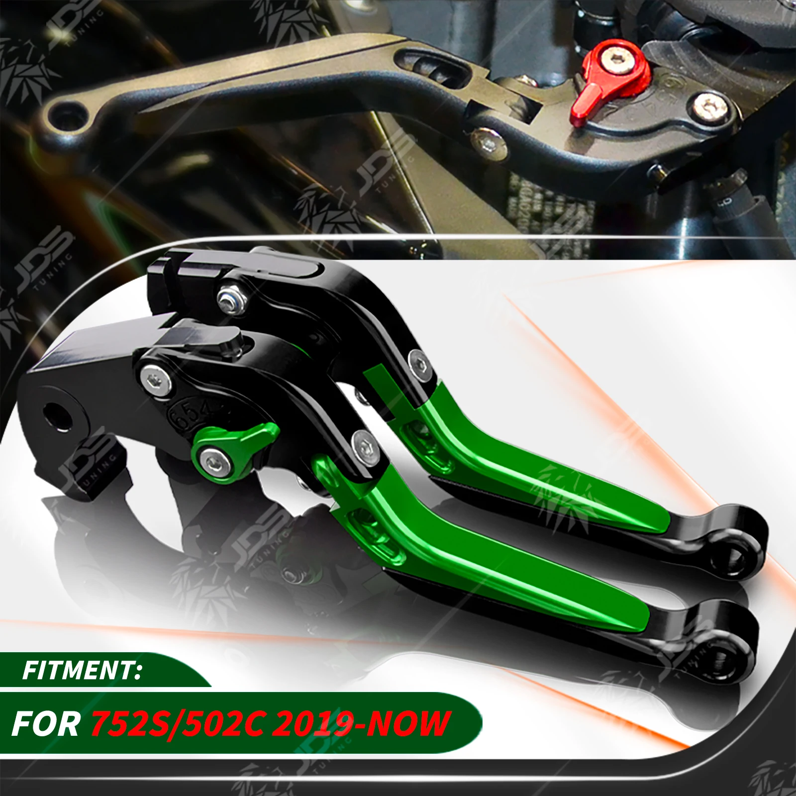 Pour Benelli 752S/502C/752 S/502 C Standard 2019-Cette année Levier d'Embrayage Levier de Frein Motard Leviers Frein et Embrayage Rabattable Extensible