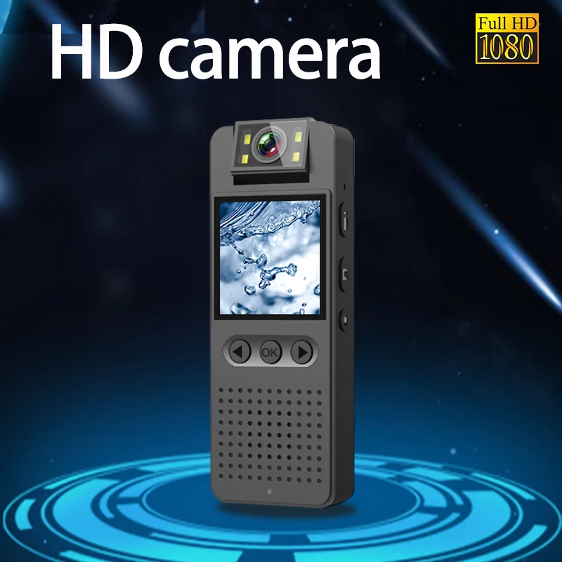 1080P high-definition night vision mini DV sports camera invisible outdoor thumb camera small law enforcement recorder camera